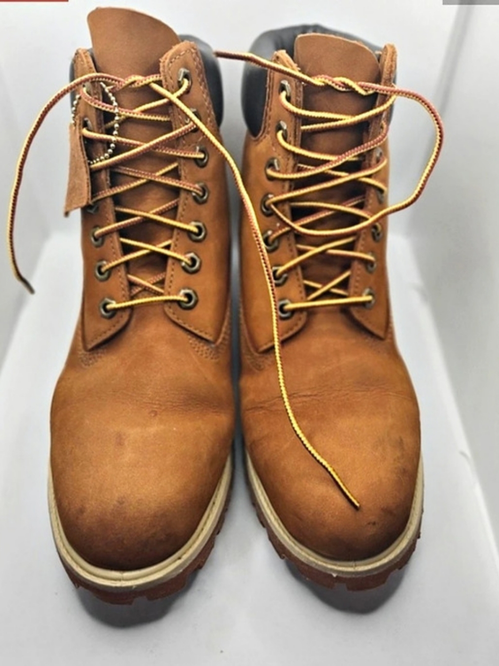 Timberland 6-Inch Premium Waterproof Boot Leather Boots US 8 D Good